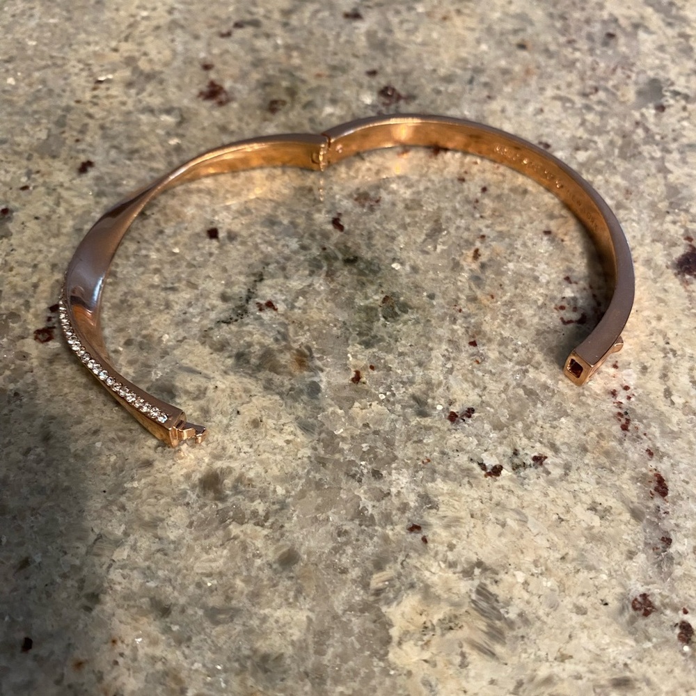 Kate Spade Do The Twist Pave Hinged Bracelet - Picture 7 of 10